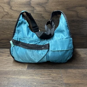 Thirty One 31 Explorista Crossbody Purse Bag Dark Teal Messenger - Picture 1 of 9
