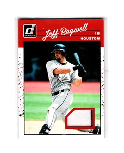2023 Panini Donruss Retro 1990 Materials Jeff Bagwell #90M-JC HOF Houston Astros - Picture 1 of 2