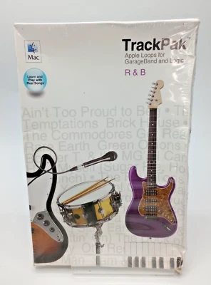 R&B TRACKPAK: APPLE LOOPS FÜR GARAGENBAND und LOGIC von Hal Leonard Corp. NEU - Bild 1 von 3