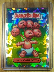 Lotta Carlotta Garbage Pail Kids Chrome Series 6 ATOMIC REFRACTOR - Picture 1 of 2