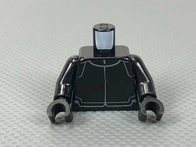 LEGO Minifigure Torso - Black - Star Wars First Order Crew Member Uniform (x1) - Image 1 of 4