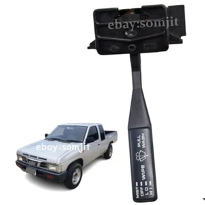 Interruptor limpiaparabrisas y lavadora negro para camioneta LHD Nissan Big-M D21 89-97. - Imagen 1 de 6