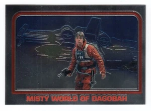 1999 Topps Star Wars Chrome Archives #40 Misty world of Dagobah - Picture 1 of 3