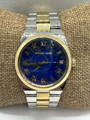 Reloj Pulsera Michael Kors Channing MK5893 Mujer Dos Tonos Acero Esfera Analógica AEA204 Foto 1 de 4