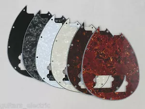 SCRATCH PLATE Pickguard for MUSICMAN STERLING 4 String BASS GUITAR in 6 Colours - Picture 1 of 8