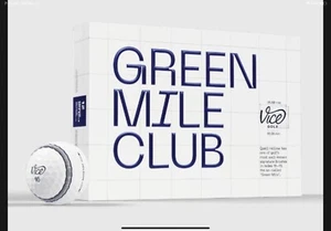 Vice Limited Edition Green Mile Golf Balls Dozen In Box - Picture 1 of 2