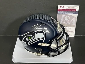 Julian Love Seattle Seahawks Auto Signed Riddell Speed Mini Helmet JSA COA . - Picture 1 of 1