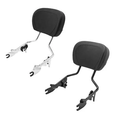 Respaldo vertical desmontable barra Sissy apto para Harley Touring Road King 09-2025 Foto 1 de 4