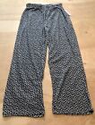Intimo for her Women&#39;s Leopard Print Microfleece Pajama Pants Size Large