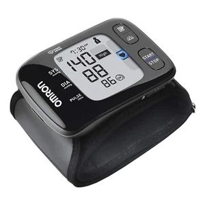 Omron HEM 6232T Arm Wrist Blood Pressure Monitor (Black)Bluetooth Connectivity - Picture 1 of 6