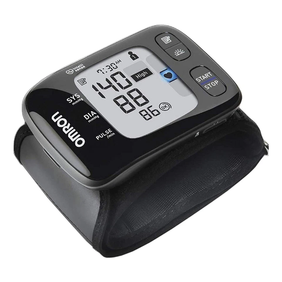 Omron HEM 6232T Brazo Muñeca Monitor de Presión Arterial (Negro) Conectividad Bluetooth Foto 1 de 4