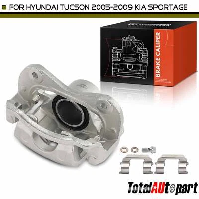 Pinza de freno de disco con soporte para Hyundai Tucson 05-09 Kia Sportage delantera derecha Foto 1 de 4