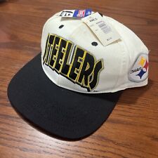 Vintage Pittsburgh Steelers Eastport Snapback Hat Cap Deadstock New With Tags ￼