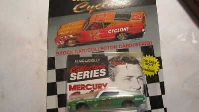 CARRO DE STOCK RACXING CHAMPIONS CON TARJETA Y SOPORTE, #12 ELMO LANGLEY MERCURY CYCLONE Foto 1 de 3