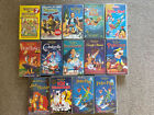 14 VHS TAPES - WATCH WITH MOTHER 2 11 X DISNEY, PLUS SHREK & WIZARD OF OZ
