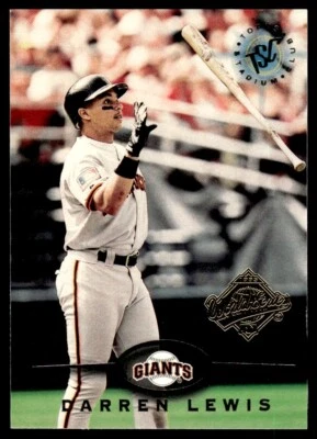 1995 Topps Stadium Club World Series Darren Lewis San Francisco Giants #74 - Image 1 of 2