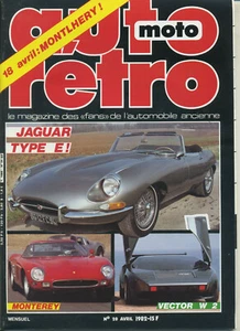 AUTO RETRO n°20 04/1982 JAGUAR TYPE E VECTOR W2 - Picture 1 of 1