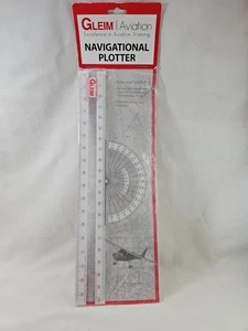Gleim Navigational Plotter Sectional/World Aeronautical Terminal Area Chart - Bild 1 von 9
