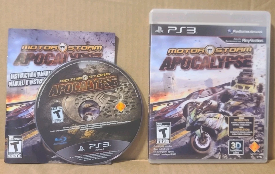 MotorStorm: Apocalypse, CIB and Tested (PS3 PlayStation 3) Foto 1 de 1