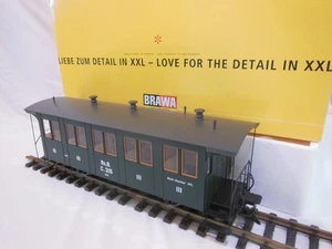 15001 Brawa Passenger Carriage 3rd Class RhB Coach  G scale - Picture 1 of 10