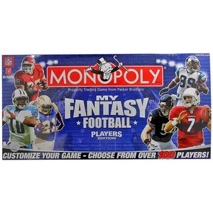 Monopoly: My Fantasy Football Players Edition [NFL] - Economic Sports Board Game - Picture 1 of 6