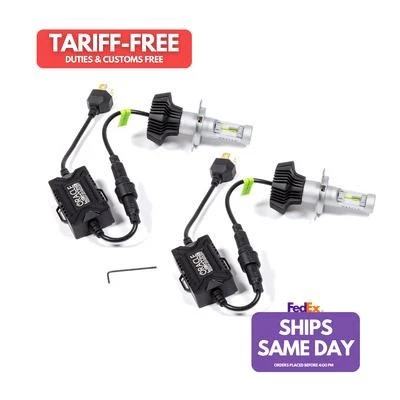 Oracle Lighting 5231-001, 2 Pack H4 Led Headlight Bulbs Performance Racing Parts - Image 1 of 4