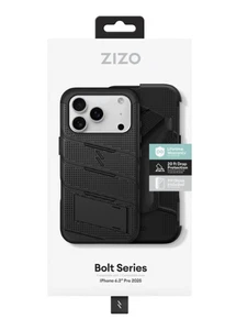 ZIZO BOLT SERIES Hülle für iPhone 17 Serie, Gürtelclip und Hartglas inklusive - Bild 1 von 18
