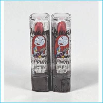 Paquete de 2 lápices labiales rojos Sally Queen of Screams BeautiWise Pesadilla antes de Navidad Foto 1 de 2