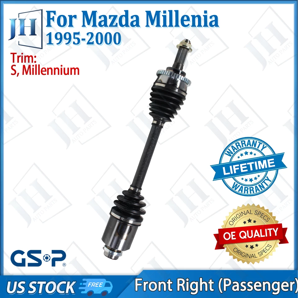Eje CV pasajero delantero derecho original para Mazda Millenia V6 1995-2000 2,3 L Foto 1 de 4