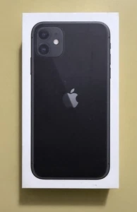 Apple iPhone 11 Black 128 GB Empty Retail Box ONLY - No Phone or Accessories - Photo 1 sur 10