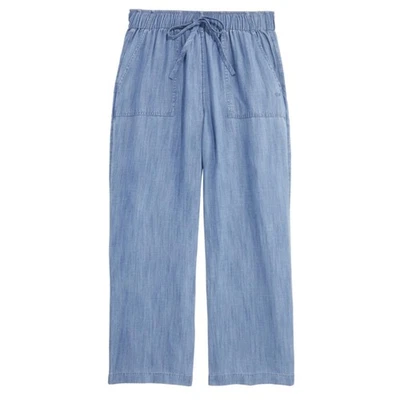 Брюки-шамбре Vineyard Vines широкие L синие Tencel - Изображение 1 из 4