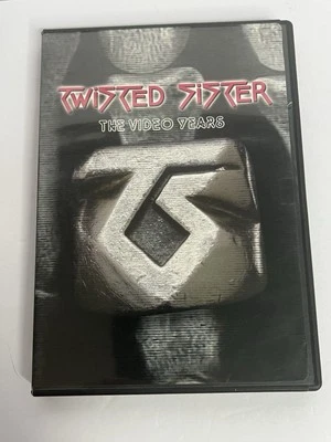 TWISTED SISTER "THE VIDEO YEARS" 2007 DVD WITH VIDEO & LIVE PERFORMANCES RHINO** - Image 1 of 4