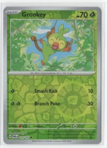 Pokemon Twilight Masquerade 014/167 Grookey Reverse Holo - Imagen 1 de 1