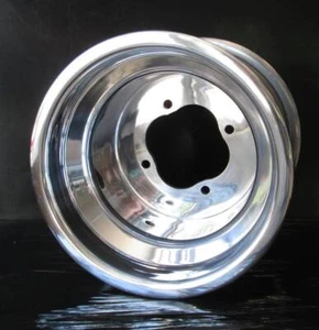 Aluminiumfelge 9x8 4/115 3+5 hinten 4mm Yamaha Raptor 250 350 660 700 YFZ 450 - Bild 1 von 3
