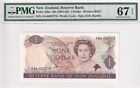 Nouvelle-Zélande, 1 Dollar, 1981/1985, UNC, p169a, PMG 67 EPQ