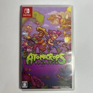 Nintendo Switch Atomicrops WithBox Japanese Games Tested Genuine Japanese games - Picture 1 of 3