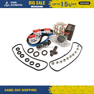 Timing Belt Kit GMB Water Pump Valve Cover Gasket Fit Acura Honda J32A J35A