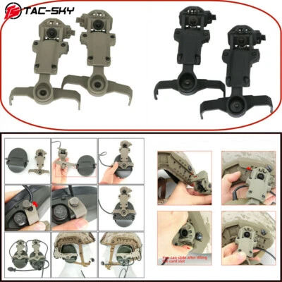 TS TAC-SKY ARC Rail Helmet Mount Compatible with SORDI Tactical headset