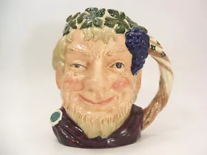 1958 Royal Doulton England Bacchus D6449 Large Character Toby Jug Mug - Picture 1 of 10