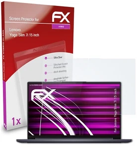 atFoliX Glass Protector voor Lenovo Yoga Slim 7i 15 inch 9H Beschermend pantser - Afbeelding 1 van 5