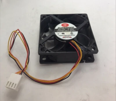 IBM SUPERRED DC12V 3 PIN 60mm Case Fan - CHD6012ES-AH(E) - Image 1 of 4
