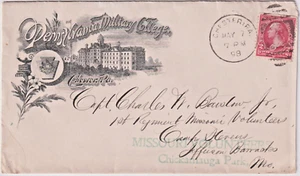 Chester PA illust advt Pennsylvania Military College to Capt Barstow (g117) - Picture 1 of 1