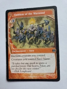 MTG Magic The Gathering Card Emblem of the Warmind Enchantment Aura Future Sight - Picture 1 of 2