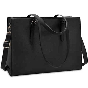 Laptoptasche für Damen Wasserdicht Leicht Leder 15,6 Zoll Computertasche B... - Bild 1 von 7