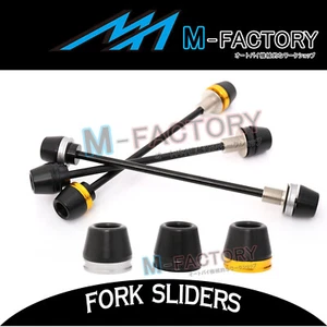 Billet Front Fork Sliders Crash Protector Fit Yamaha YZF R6 13 14 15 16 17 18 19 - Picture 1 of 7