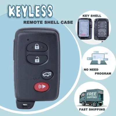Carcasa de llave de coche con control remoto inteligente para Toyota Highlander 2008-2013 Venza 2010-2016 Foto 1 de 4