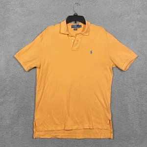polo ralph lauren Cotton polo shirt men size medium orange - Picture 1 of 6