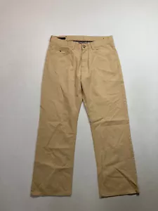 TOMMY HILFIGER BROOKLYN CHINO Jeans - W34 L28 - Beige - Great Condition - Men’s - Imagen 1 de 5