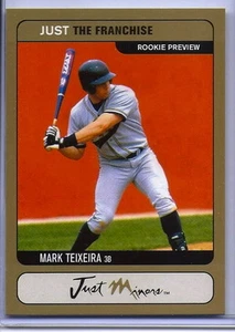 MARK TEIXEIRA "30 CARD LOT" JUST THE FRANCHISE GOLD ROOKIE CARD! CLOSEOUT SALE! - Picture 1 of 2