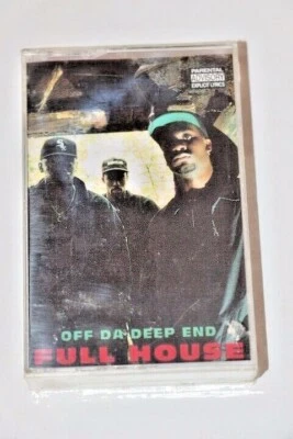 Full House ‎– Off Da Deep End Cassette Tape Hip Hop Rap 1992 New Sealed RARE - Image 1 of 4